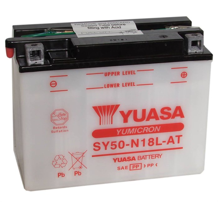 Аккумулятор Yuasa SY50-N18L-AT - фото 58452