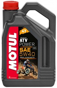 Мотор/масло MOTUL ATV POWER 4T 5w40 (4л) 105898