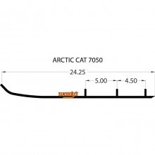 Коньки для снегохода Arctic Cat Bearcat /Thundercat /Pantera/Panther 0703-251/0703-173/EAT3-7050-1/EAT3-7050/16-72408 16-72408 - фото 63322