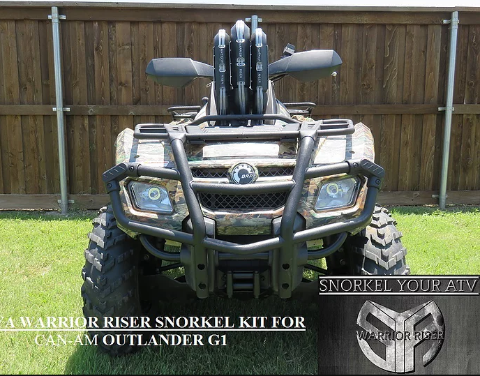 Комплект шноркелей для Can-Am G1 Outlander 2006-2012 SnorkelYourAtv Warrior Riser Outlander 06-11 SK 71-11278 - фото 72604