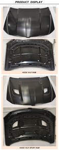 Капот Sport Engine Cover Bonnet 2019 - 2023 для Dodge Ram V 1500 68276294AB HOOD99