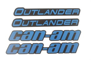 Наклейки расширителей арок Digital Blue BRP Can Am Outlander 704905101