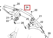 Задний бампрер XT Can-Am Outlander G1 705002806 705002806 705002806