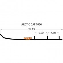 Коньки для снегохода Arctic Cat Bearcat /Thundercat /Pantera/Panther 0703-251/0703-173/EAT3-7050-1/EAT3-7050/16-72408