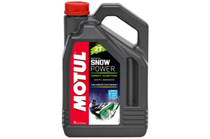 Моторное масло для снегоходов Motul Snowpower 2T 4 л 101021/005584/106600