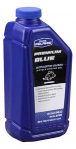 Масло 2Т для снегохода Polaris Premium Blue 0,946л 2875035