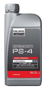 Оригинальное синтетическое моторное масло 4Т Pure Polaris PS4 Extreme Duty 10w50 502122