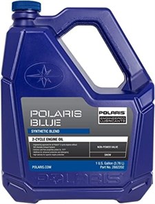 Моторное синтетическое масло 2T Polaris Premium BLUE 4л 2875036