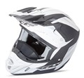 Шлем кроссовый черно/белый  XL Kinetic Pro Cold Fly Racing 73-4935X - фото 65001